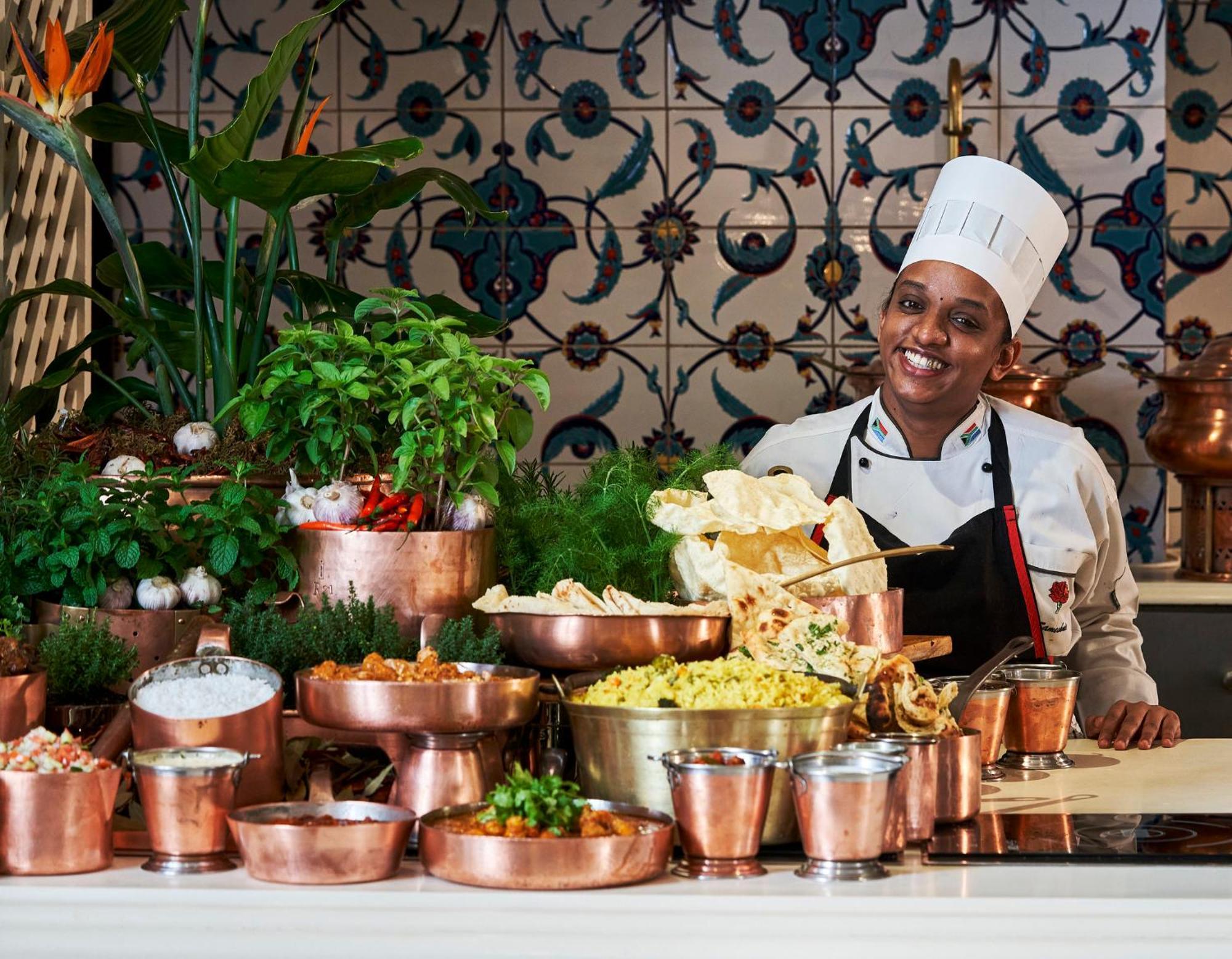 Hotel The Oyster Box Umhlanga Rocks Exterior foto Indian cuisine